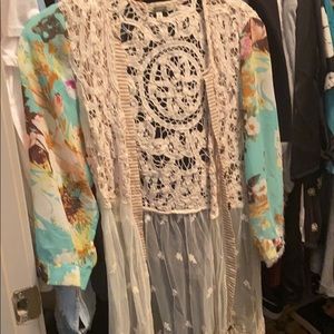 Gimmick Floral Cardigan